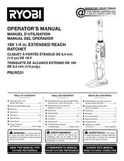 Ryobi PBLRC01 Manuel D'utilisation