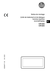 IFM CR1202 Notice De Montage