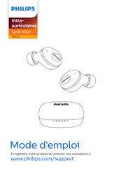 Philips 1000 Séries Mode D'emploi