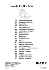 Olymp LavaSit PURE Mode D'emploi