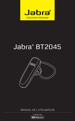 GN Netcom Jabra BT2045 Manuel De L'utilisateur