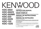 Kenwood KDC-222 Mode D'emploi
