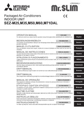 Mitsubishi Electric Mr.SLIM SEZ-M35DAL Manuel D'utilisation