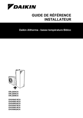 Daikin Altherma EHVX08S26CA Guide De Référence Installateur