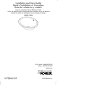 Kohler K-2608 Guide D'installation Et D'entretien