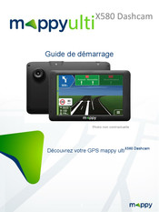 Mappy ultiX580 Dashcam Guide De Démarrage