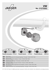 Jaeger 21270563 Instructions De Montage