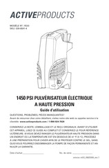 ActiveProducts YE03 Guide D'utilisation