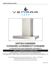 Venmar VJ70536SS Guide D'installation