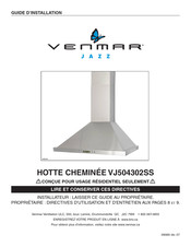 Venmar VJ504302SS Guide D'installation