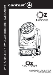 Contest OZ Série Guide De L'utilisateur