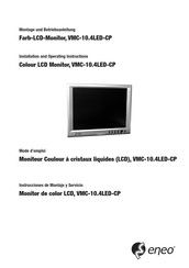 Eneo VMC-10.4LED-CP Mode D'emploi