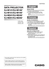 Casio XJ-M251 Guide D'installation