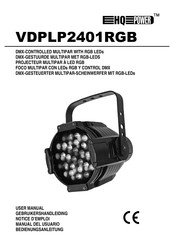 HQ Power VDPLP2401RGB Notice D'emploi