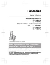 Panasonic KX-TGH222NL Manuel Utilisateur