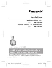 Panasonic KX-TGH220SL Manuel Utilisateur
