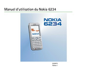 Nokia 6234 Manuel D'utilisation