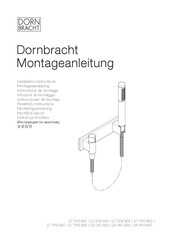 Dornbracht 27 809 980 Instructions De Montage