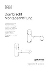 Dornbracht 33 870 760 00 00 10 Instructions De Montage