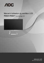 Aoc PDS241 Manuel D'utilisation