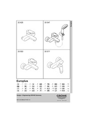 Grohe Europlus 33 577 Mode D'emploi