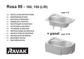 RAVAK Rosa 95-150 L/R Instructions De Montage