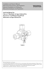 Toto TLM10 Manuel D'installation Et D'utilisation