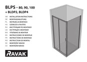 RAVAK BLDP4 Instructions De Montage