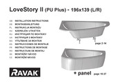 RAVAK LoveStory II Instructions De Montage