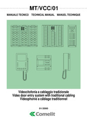 Comelit MT/VCC/01 Manuel Technique