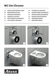 RAVAK Uni Chrome RimOff Instructions De Montage