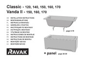 RAVAK Classic-170 Instructions De Montage