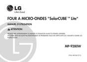 LG SolarCUBE Lite MP-9280W Manuel D'utilisation