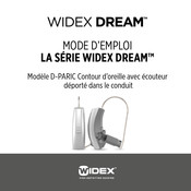 Widex DREAM D-PARIC Mode D'emploi