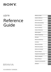 Sony BRAVIA KD-55X9005A Guide De Référence