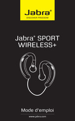 GN Netcom Jabra SPORT WIRELESS+ Mode D'emploi
