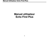 Echo First Plus Manuel De L'utilisateur