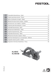 Festool 492230 Notice D'utilisation D'origine