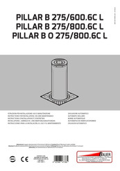 Bauer PILLAR B 275/800.6C L Instructions D'installation Et D'entretien