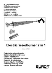 EUROM Electric Weedburner 2 in 1 Mode D'emploi