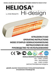 Star Progetti Heliosa Hi-Design 77 Mode D'emploi