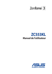 Asus ZC553KL Manuel De L'utilisateur
