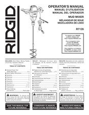 RIDGID R7135 Manuel D'utilisation