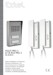 Extel MULTI PRO 3 Guide D'installation Et D'utilisation