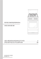 Amica 507GE3.33eEHZpTaDNASm Notice D'utilisation