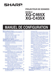 Sharp Notevision XG-C465X Manuel De Configuration