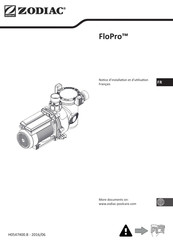Zodiac FloPro Série Notice D'installation Et D'utilisation