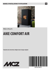 MCZ AIKE COMFORT AIR Manuel D'installation Et D'utilisation