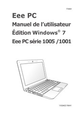 Asus Eee PC 1001 Série Manuel De L'utilisateur