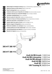 Westfalia Automotive 305 417 300 107 Notice De Montage Et D'utilisation